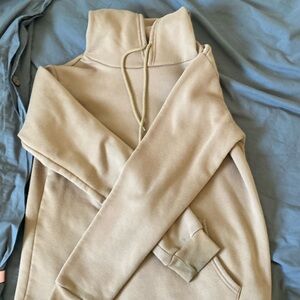 Brown oversized hoodie